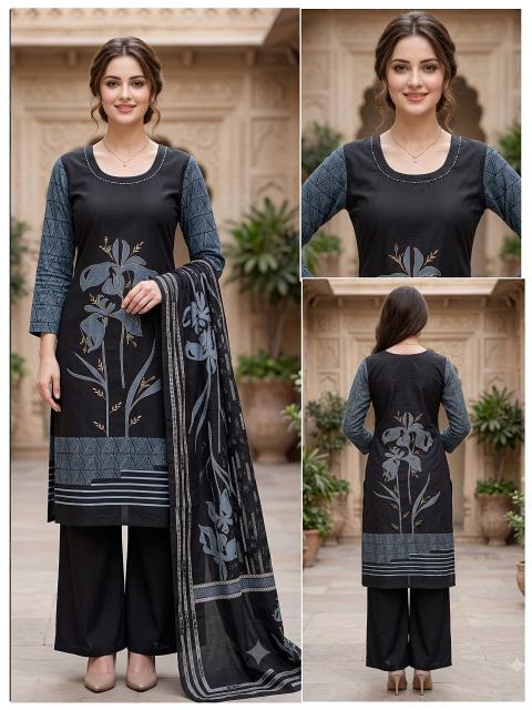 Desi kudi 3pcs print cotton kurti wholesale surat